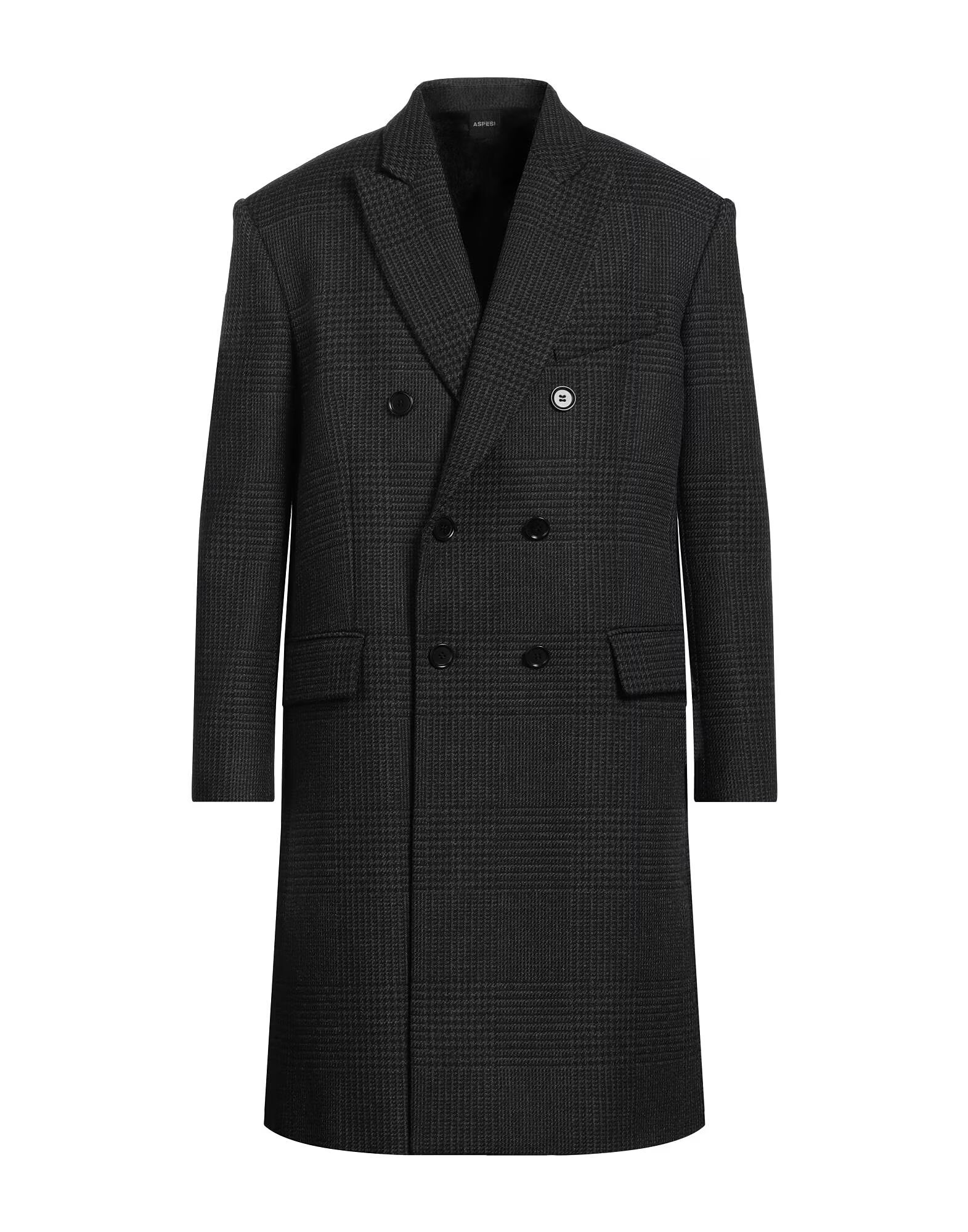 

Пальто Aspesi, угольно-серый