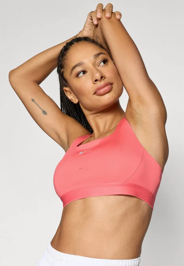 Спортивный бюстгальтер swift с высокой степенью поддержки Nike Performance, Sea Coral/Silver-Coloured — фото 4