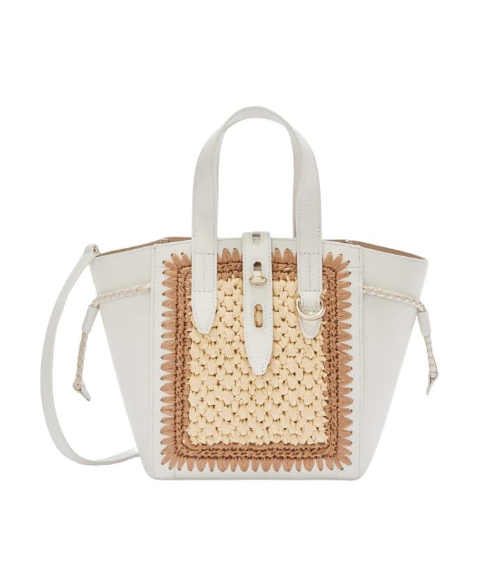 

Мини Сумка через сетку тоут Furla, мультиколор