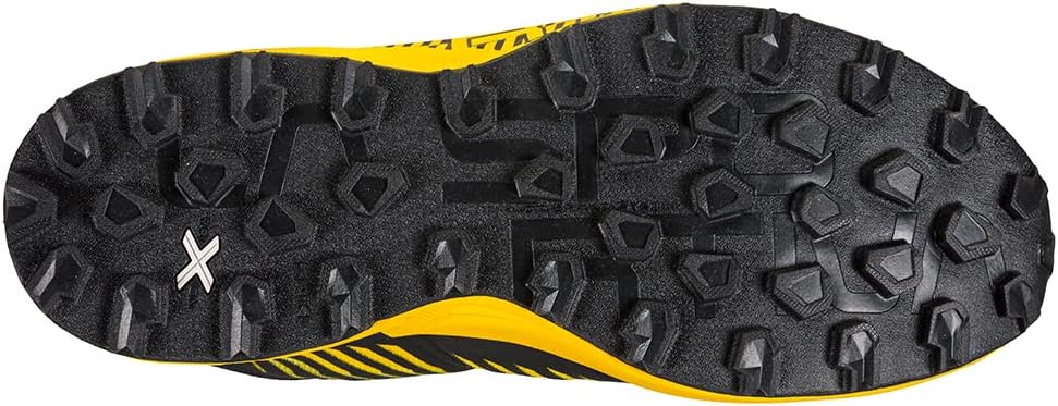 Мужские кроссовки для трейлраннинга La Sportiva Cyklon с системой шнуровки BOA, черный/желтый — фото 4