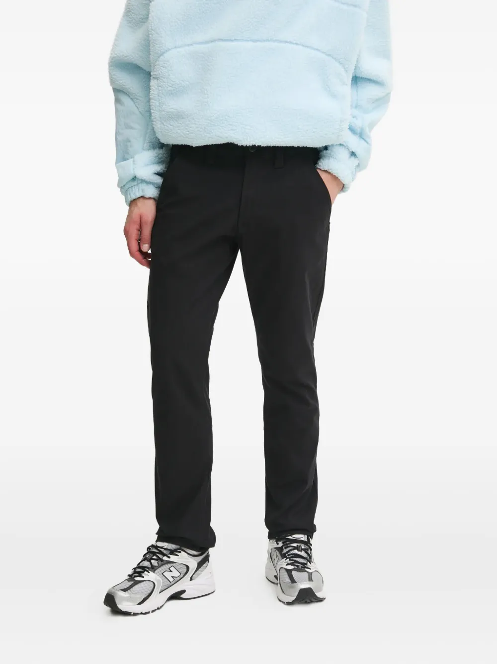 

Брюки с боковыми карманами и нашивкой с логотипом Timberland, черный