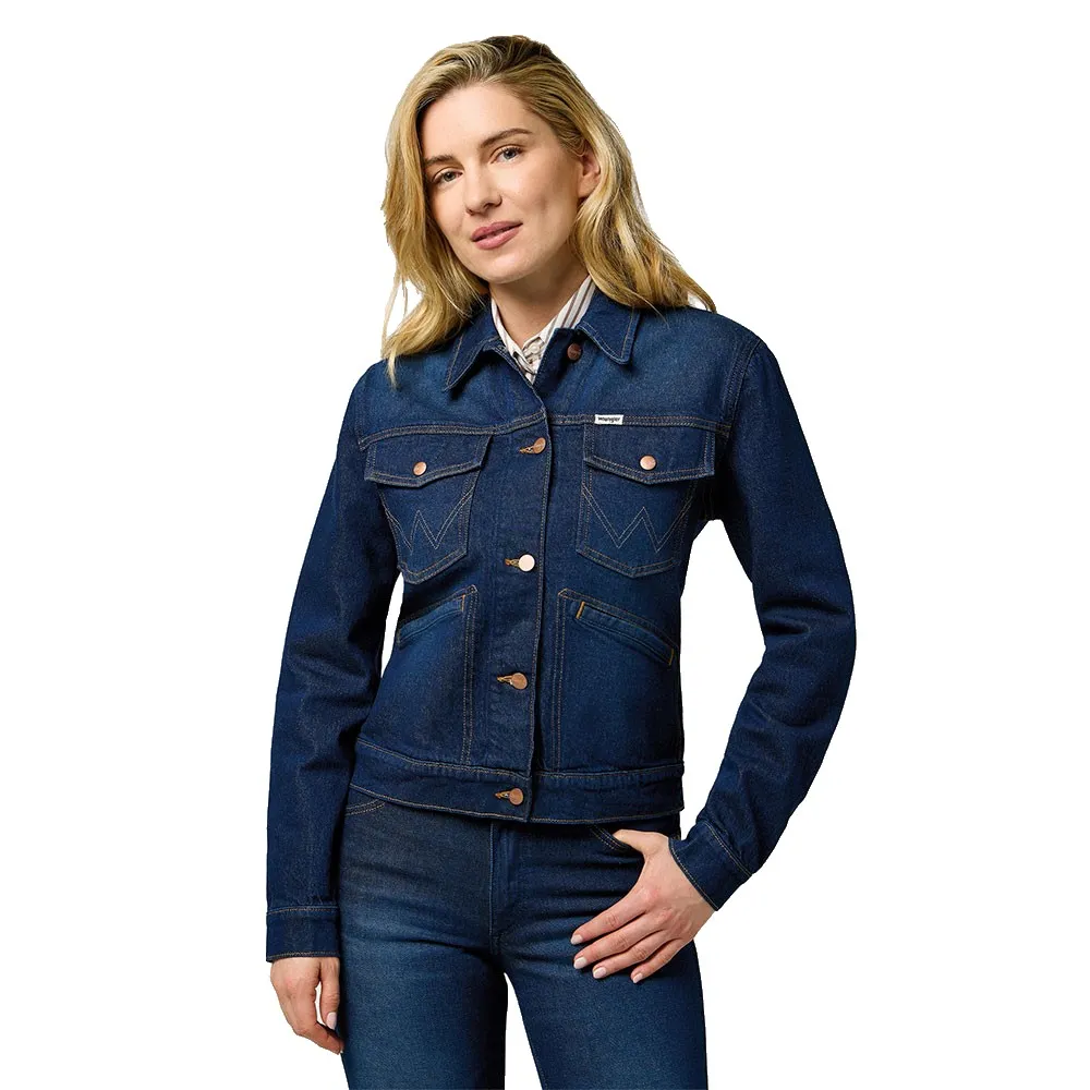 

Куртка Wrangler Heritage denim, синий