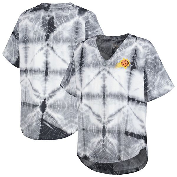

Женская футболка 4her by carl banks black phoenix suns tournament raglan oversized tie-dye v-neck G-Iii, Черный, Женская футболка 4her by carl banks black phoenix suns tournament raglan oversized tie-dye v-neck G-Iii