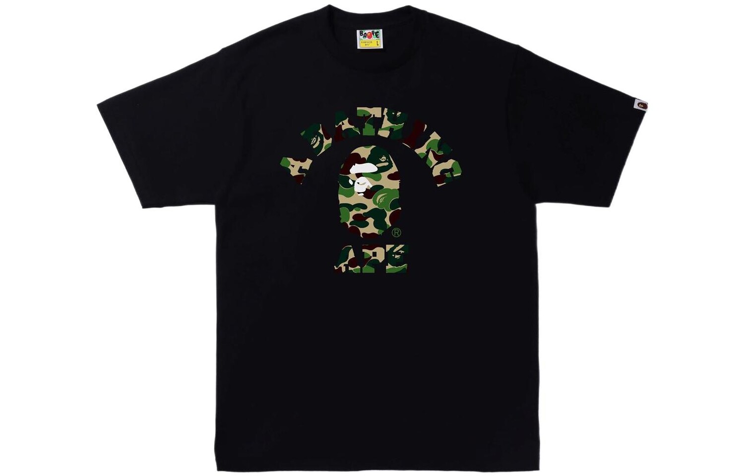 

Футболка Ape Head Series для мужчин A Bathing Ape, черный/синий