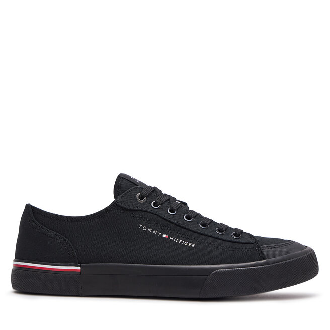 

Кроссовки Tommy Hilfiger Corporate Vulc Canvas FM0FM04954 Black BDS, черный