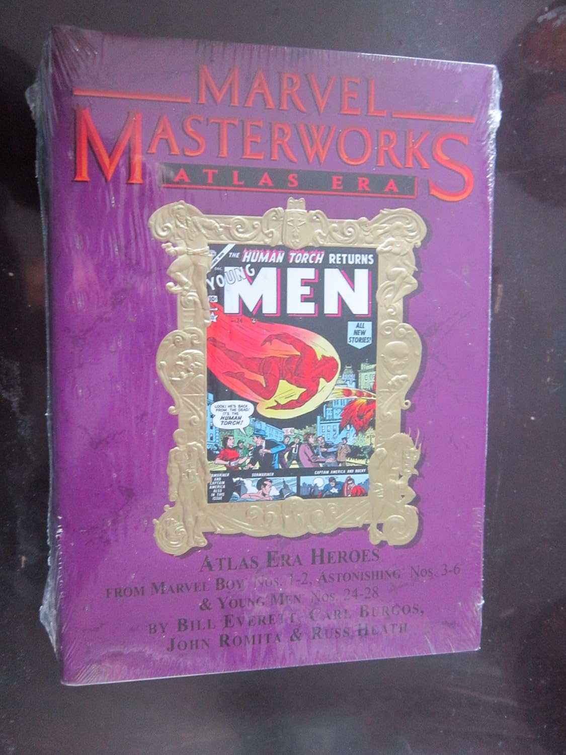 

MARVEL MASTERWORKS Volume 73 [Variant Cover] Atlas Era, YOUNG MEN (Marvel Comics)