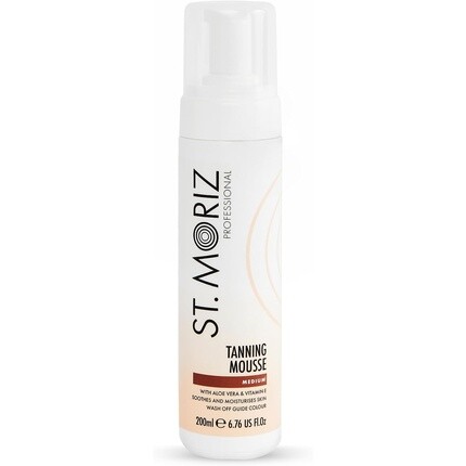 

St Moriz Professional Мусс для мгновенного загара с алоэ вера и витамином Е, 200 мл - одноместный, St. Moriz