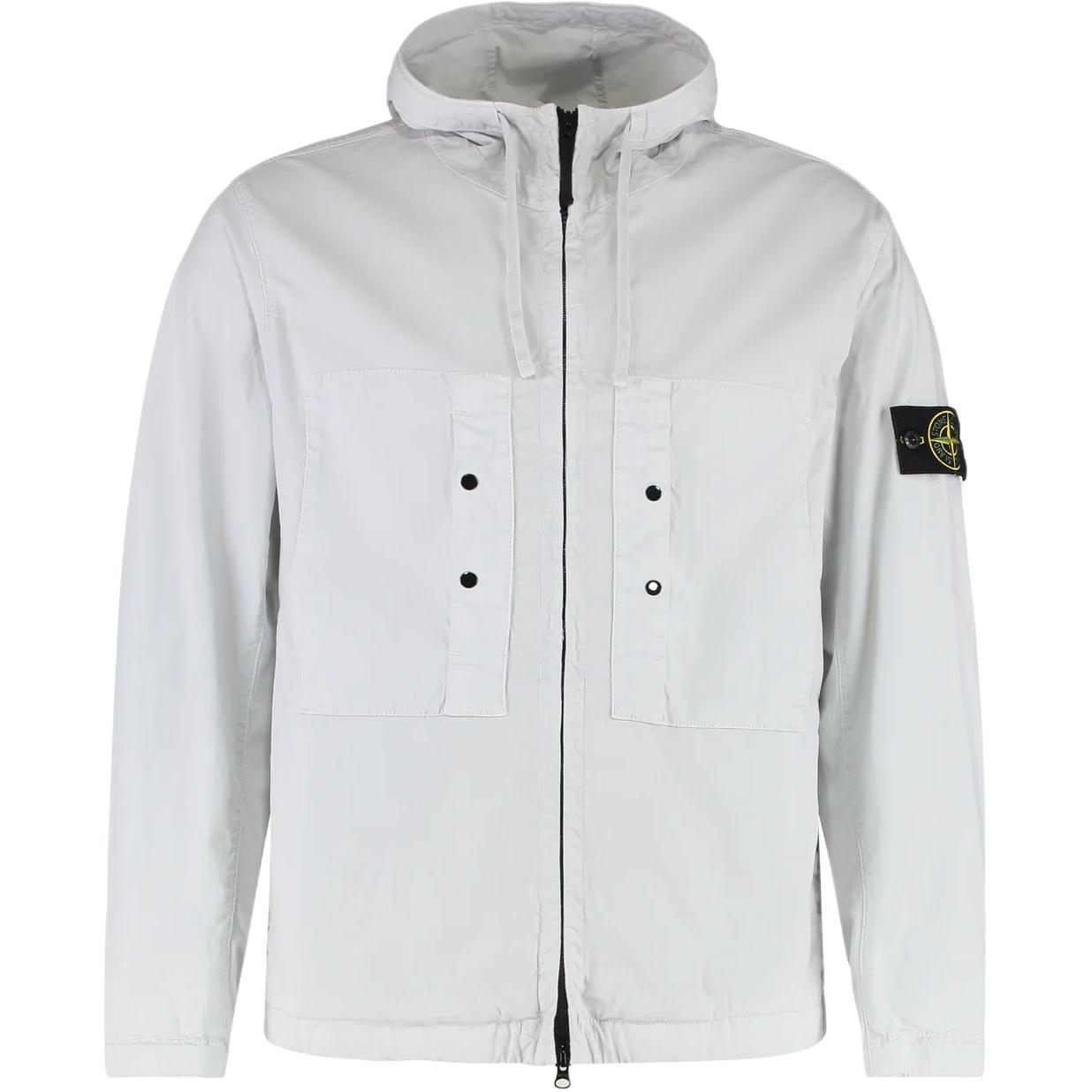 

STONE ISLAND Куртка с нашивкой компас, Sky Blue