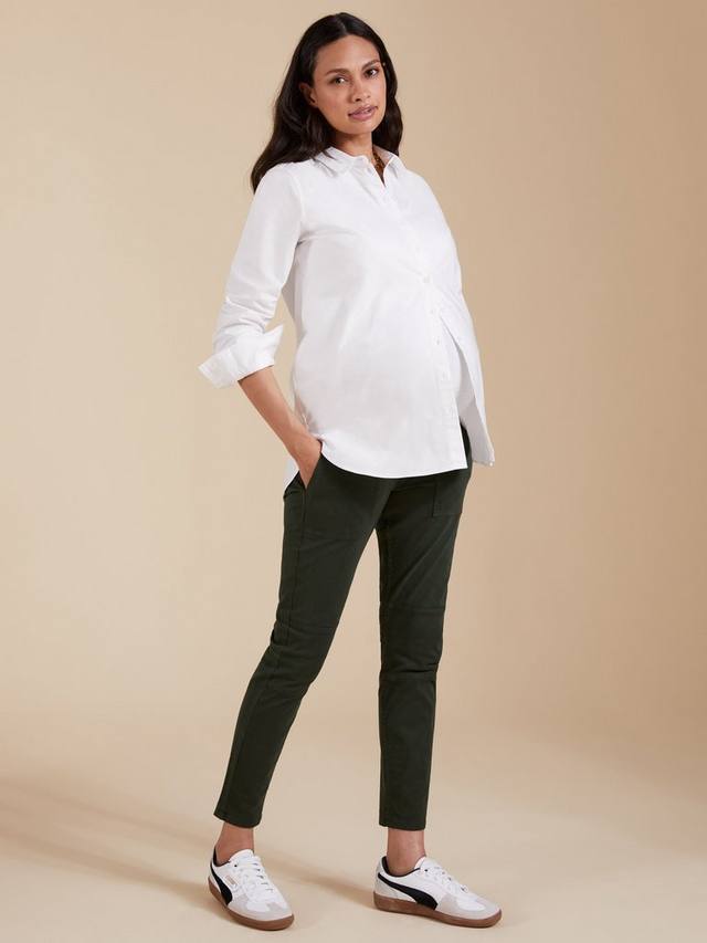 

Органические брюки для беременных Finlay Isabella Oliver, Khaki