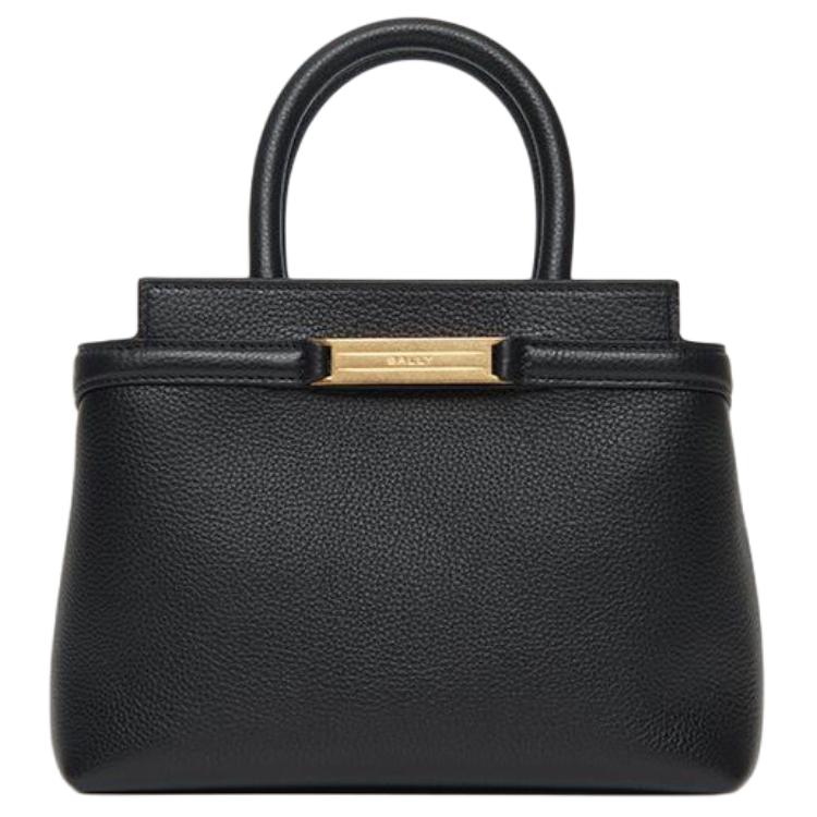 

BALLY Кожаная сумка через плечо, кроссбоди, женская, black