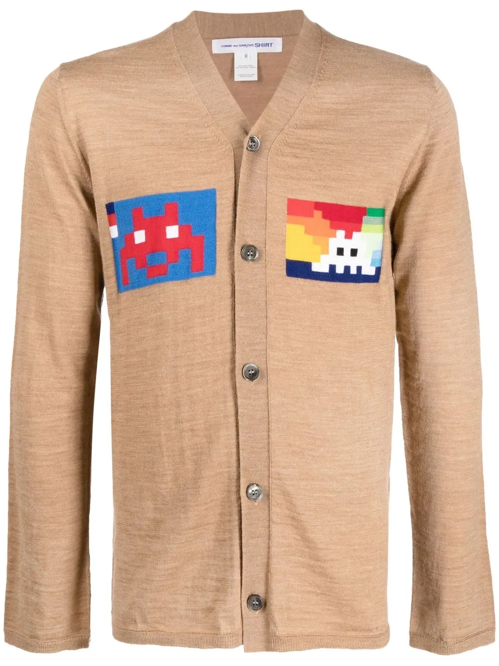 

Кардиган с графичным принтом Comme Des Garçons Shirt, нейтральный