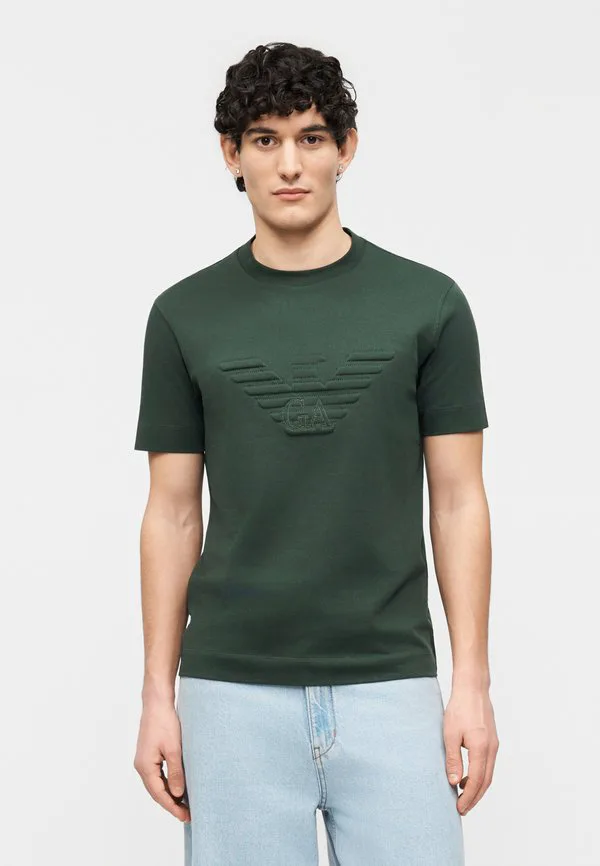 Простая футболка Emporio Armani, Sycamore