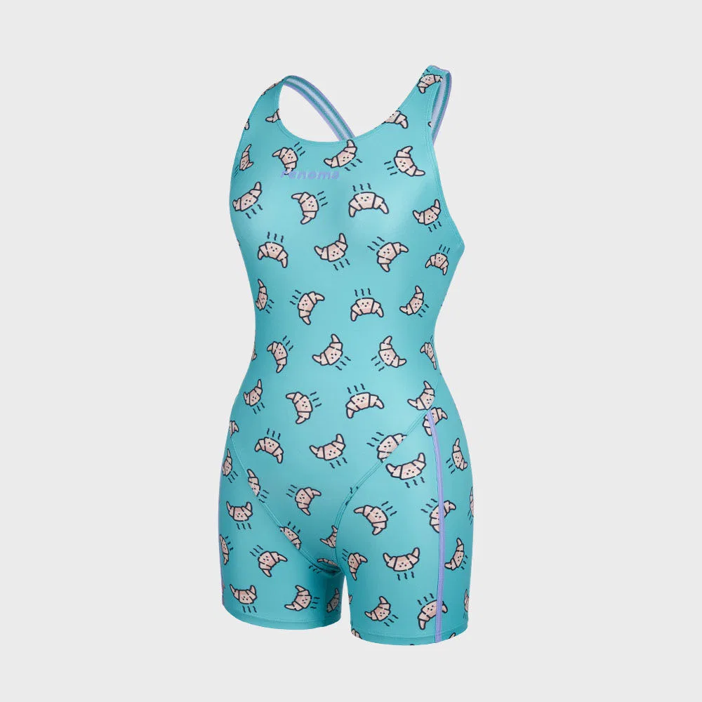 Детский слитный купальник Croa Renomaswim, мятный