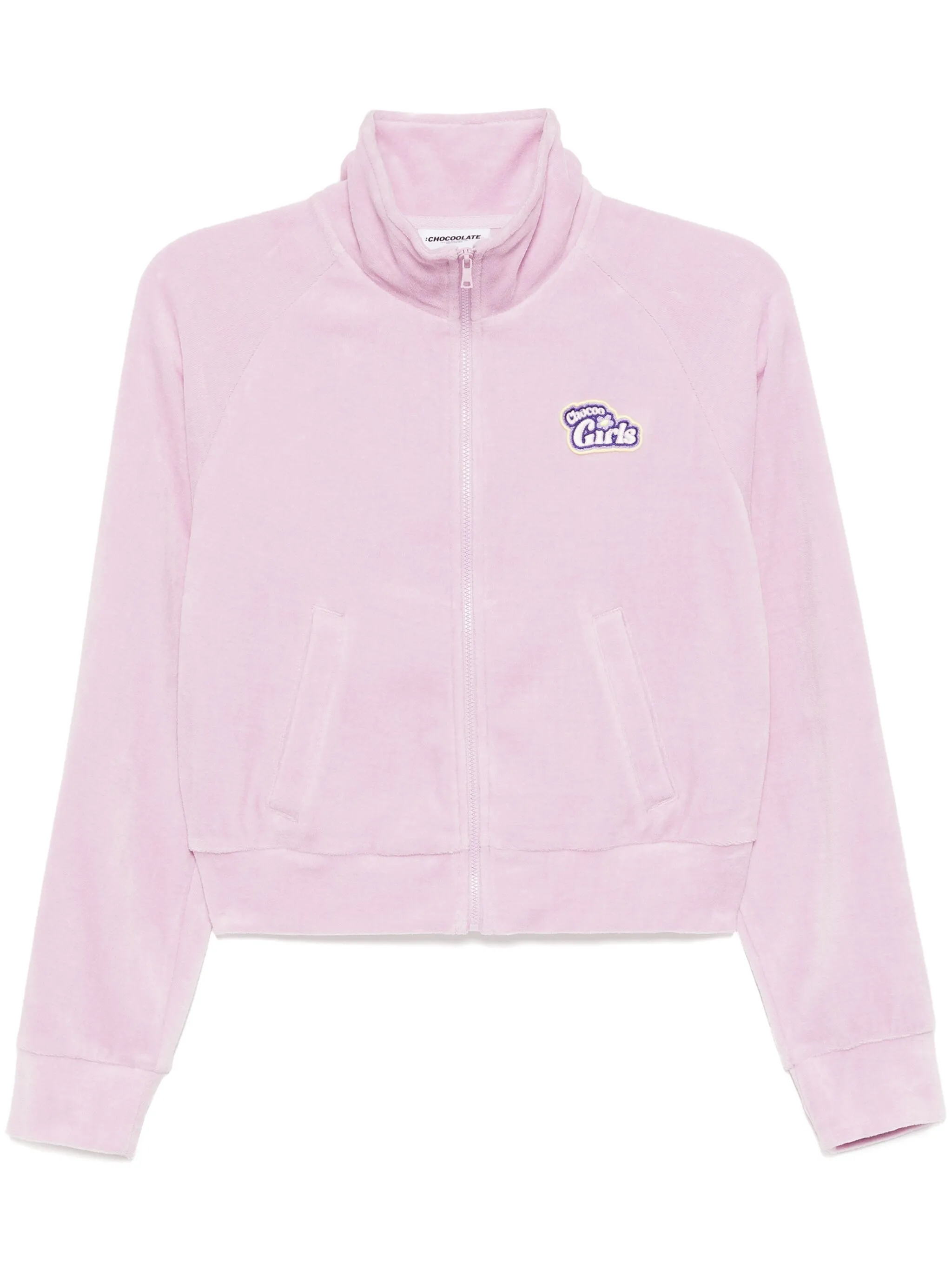 

Куртка с нашивкой-логотипом Chocoolate, розовый