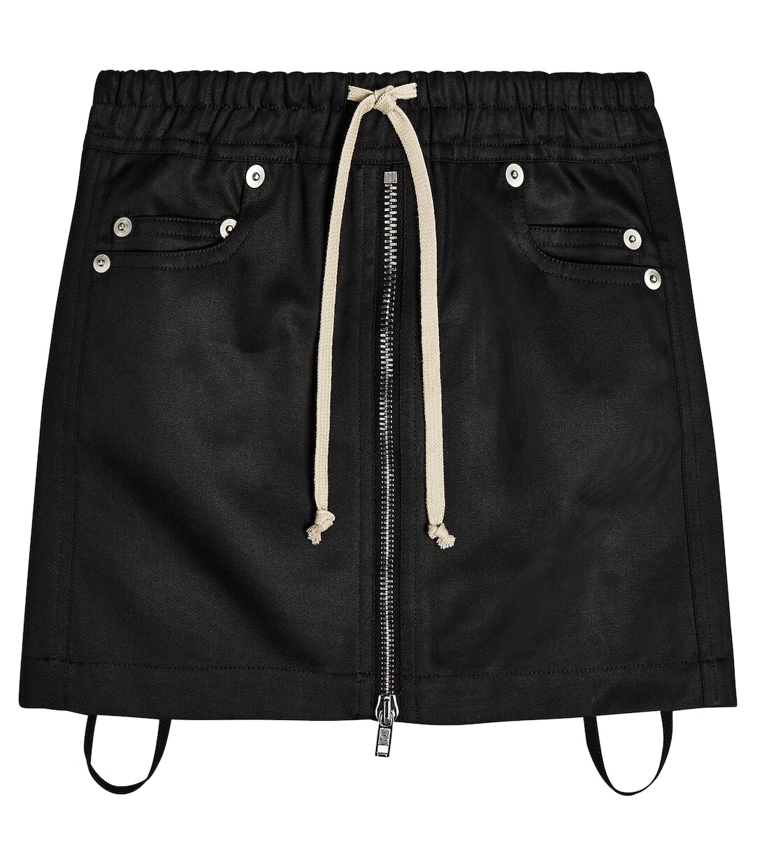 

Хлопковая юбка Rick Owens, черный