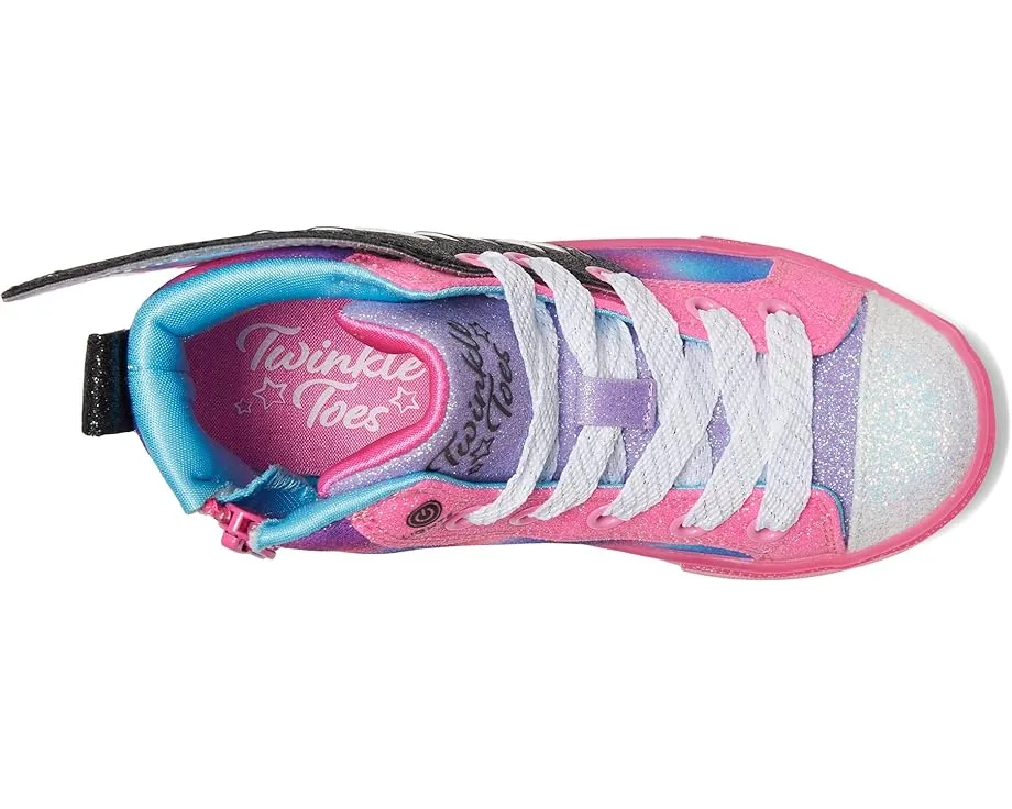 Кроссовки SKECHERS KIDS Twinkle Sparks 314705L Ice (Little Kid), Black/Multi — фото 2