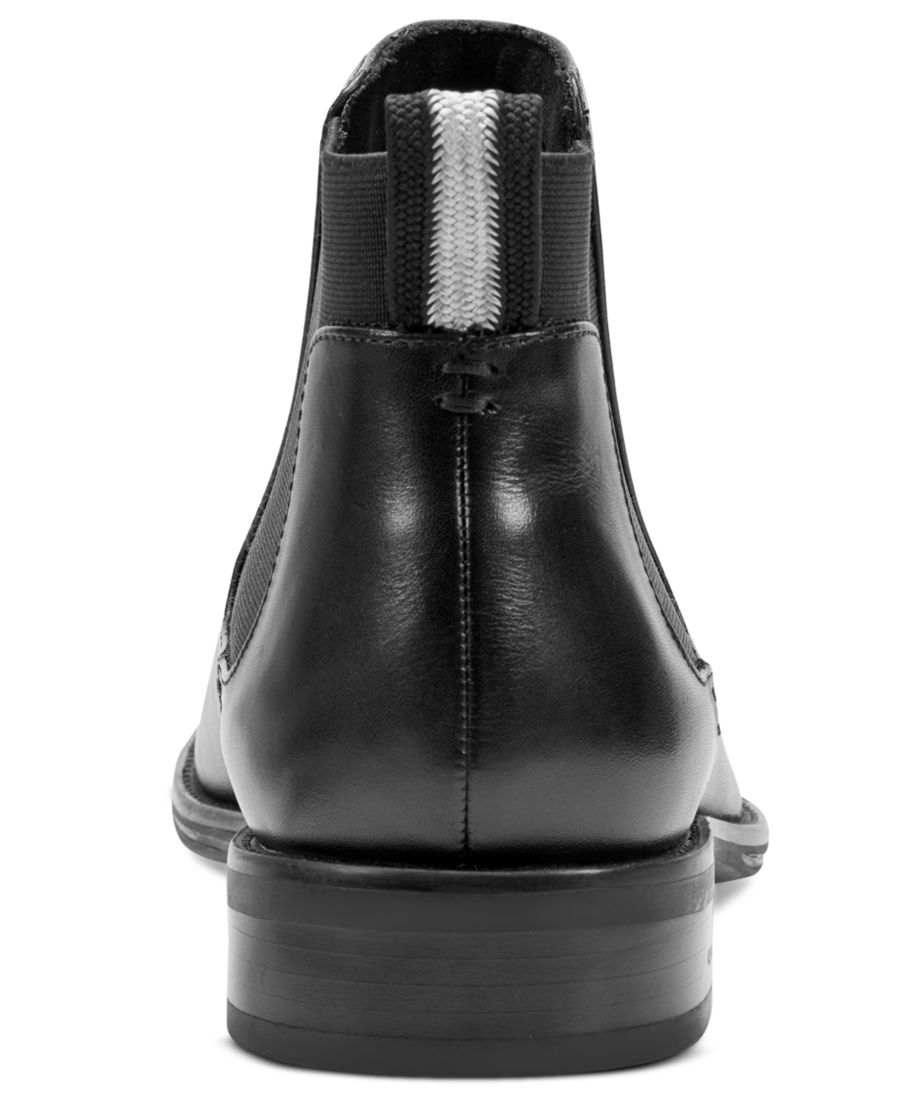 Мужские ботинки Tully Chelsea Kenneth Cole New York, Black leather — фото 3