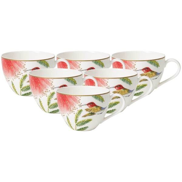 

Кофейные чашки amazonia grace набор из 6 шт. Villeroy & Boch, мультколор