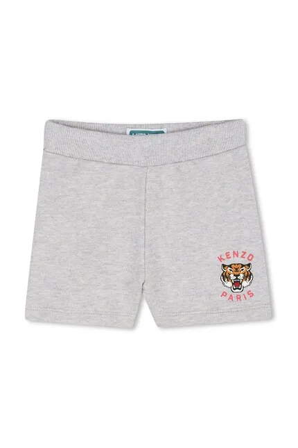 Комплект детский из эластичной ткани Kenzo Kids, серый — фото 4