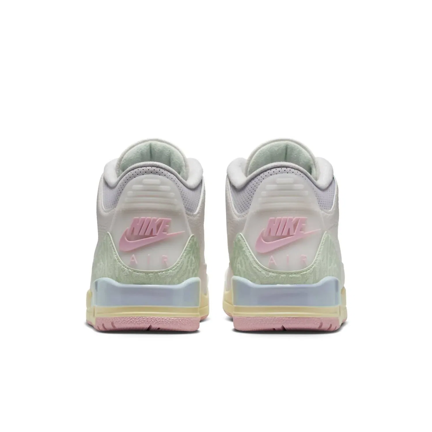 Мужские кроссовки Air Jordan 3 Retro Original в цвете Sail/jade Aura — фото 3