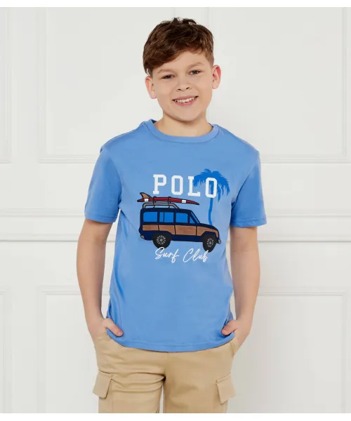 

Футболка Regular fit Polo Ralph Lauren, синий