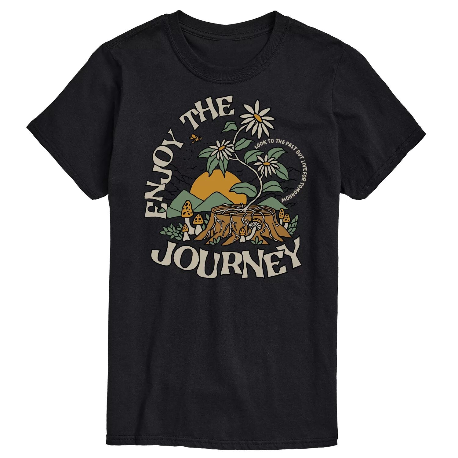 

Футболка Big & Tall Enjoy the Journey, Black License, черный