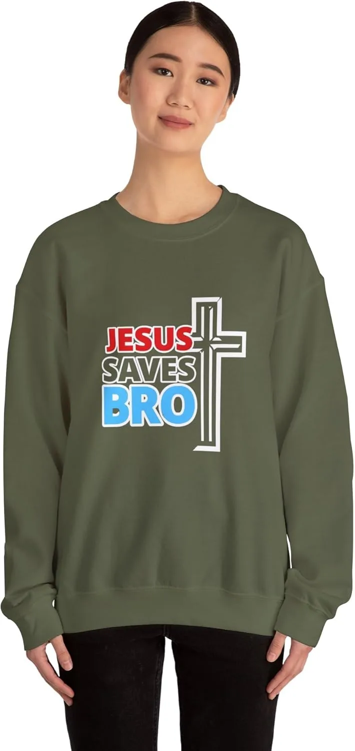 Футболка с принтом Jesus Saves Bro — фото 4