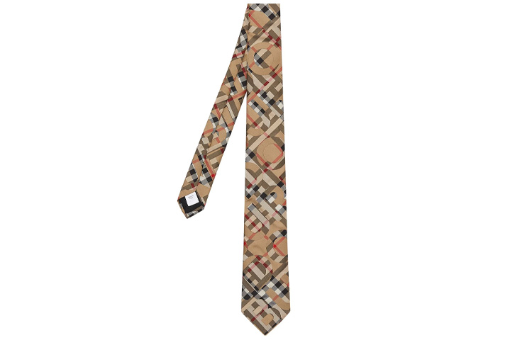 

Burberry Галстук унисекс бежевый, Beige