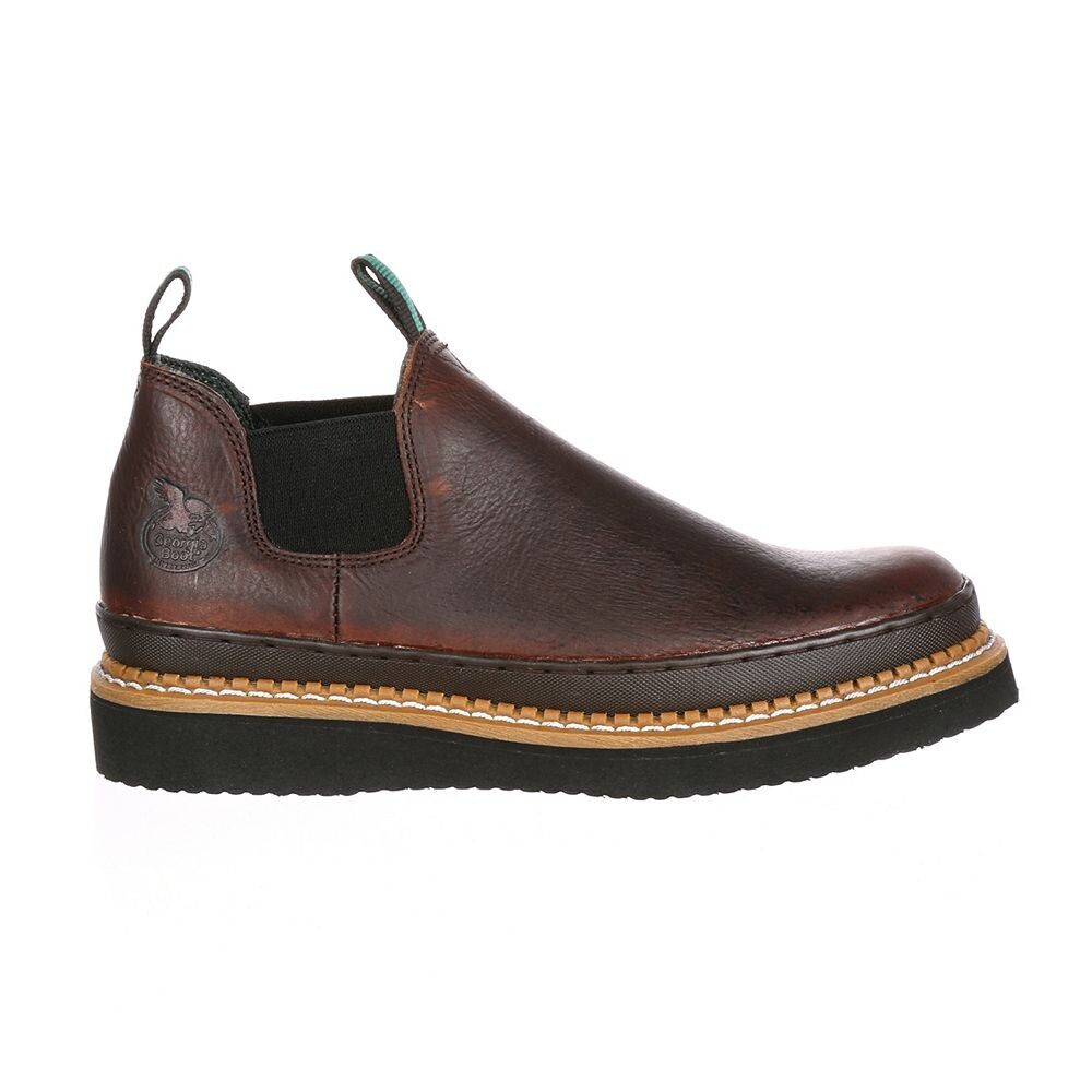 Georgia Boots Мужская рабочая обувь на танкетке Romeo, цвет Soggy Brown — фото 2