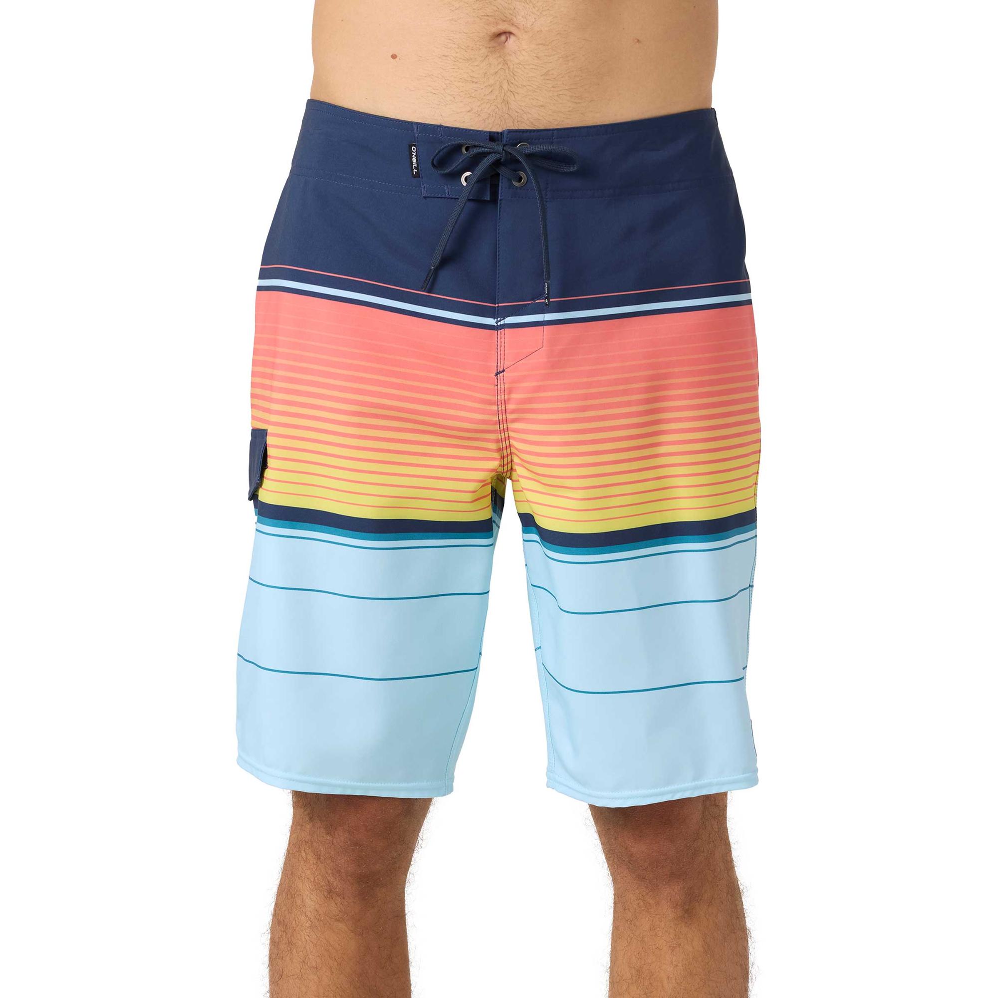 

Мужские шорты для плавания Lennox Stripe 21 дюйм. O'Neill, Sky Blue