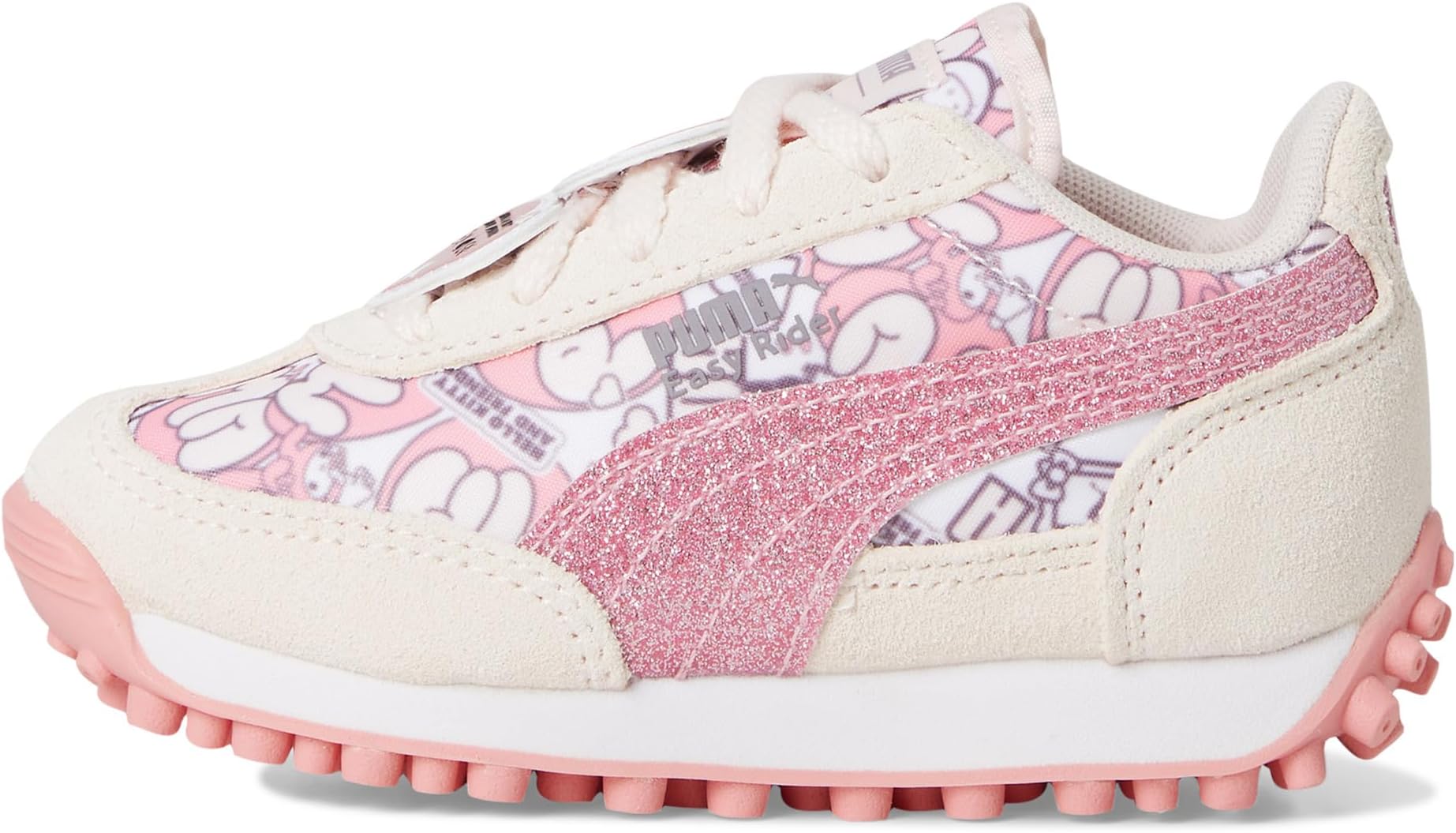 Кроссовки PUMA Kids  Easy Rider Hello Kitty and Friends Shoes, Jasmine Flower/Pinkscape — фото 4