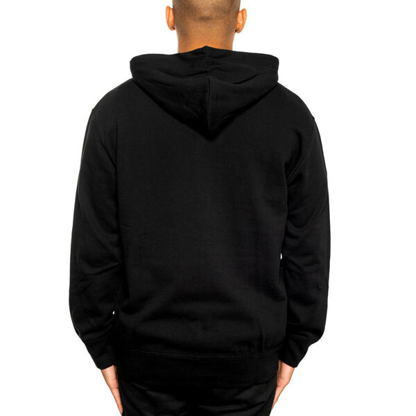 Толстовка red stacked heart zip up hoodie Comme Des Garcons Play, черный — фото 4