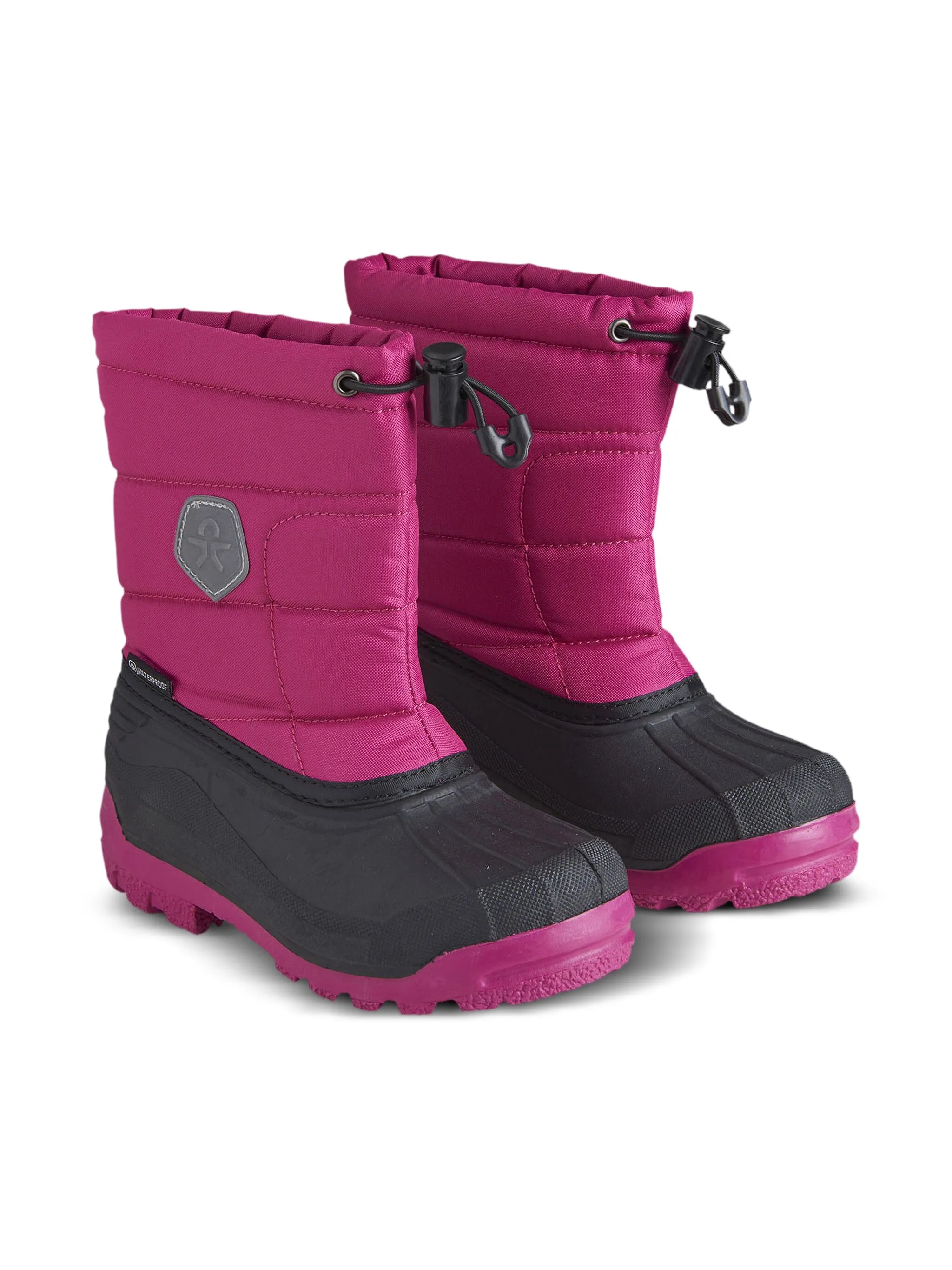 

Стеганые ботинки Color Kids, розовый