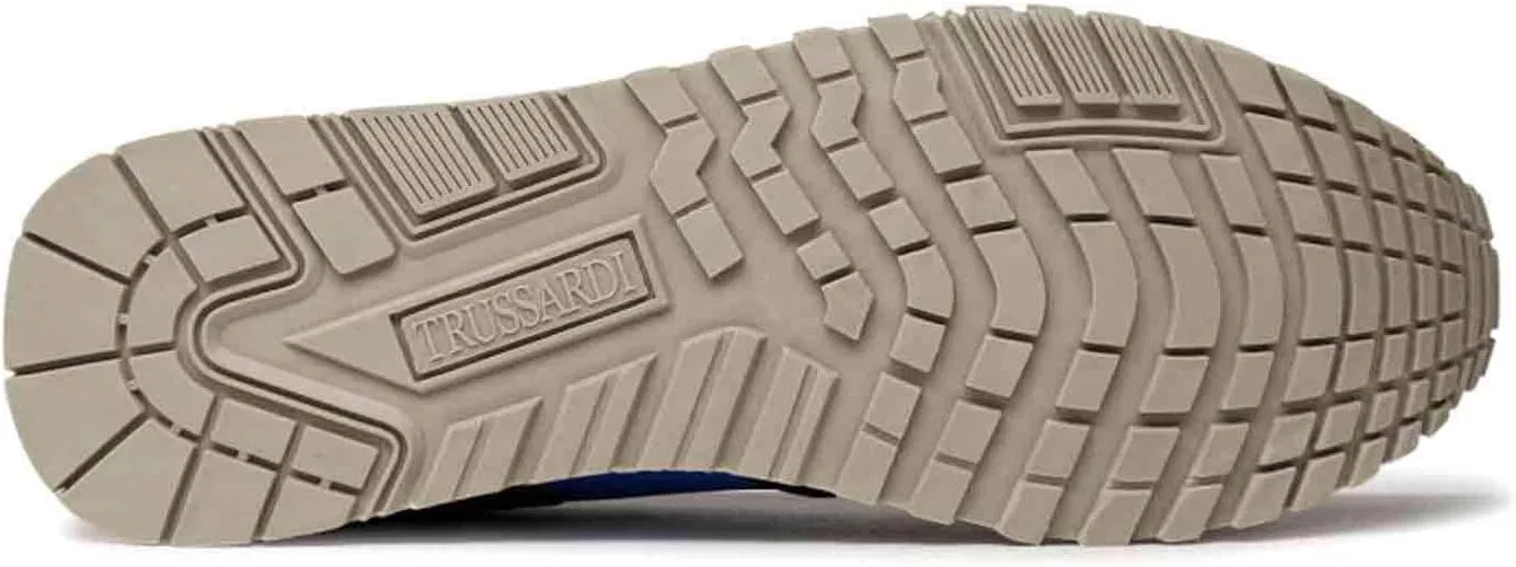 Мужские кроссовки Trussardi 77A00411 Roma синие — фото 4