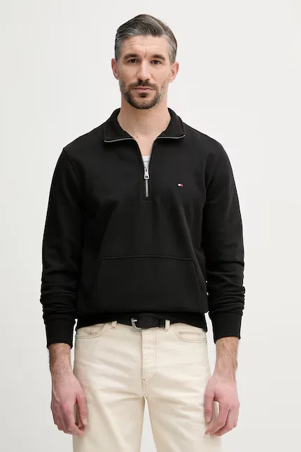 Толстовка с воротником-стойкой Tommy Hilfiger, черный