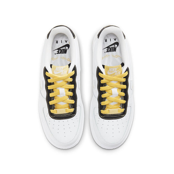 Кроссовки air force 1 '07 lv8 'gold links zebra print' Nike, белый — фото 4