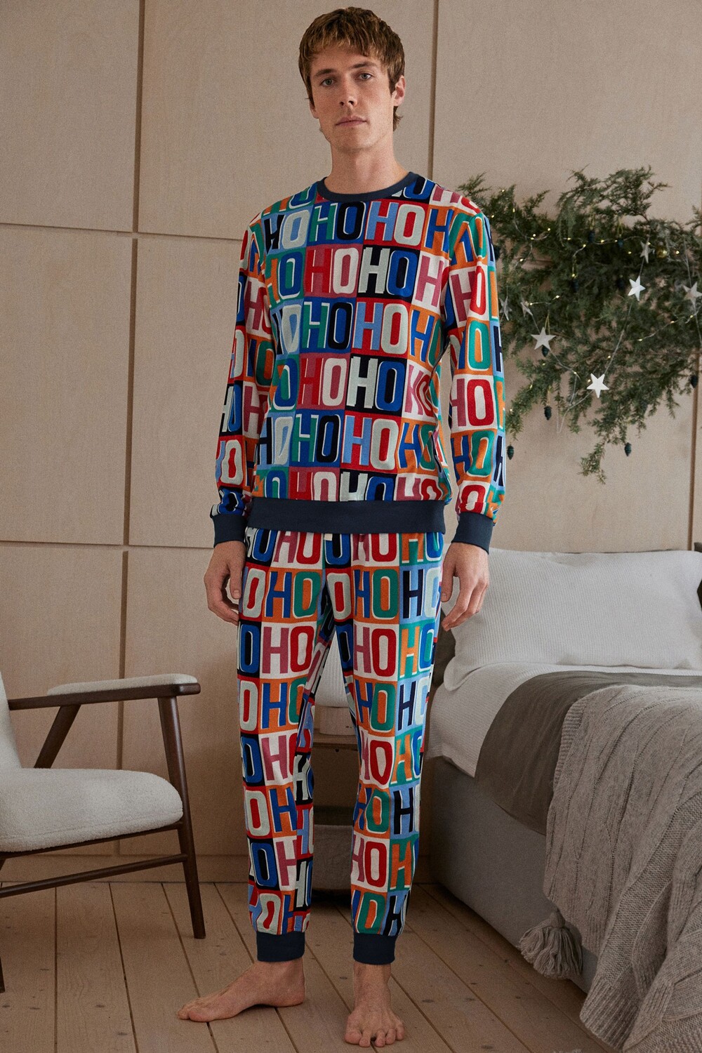 

Мягкая мужская пижама Matching Family Next, синий