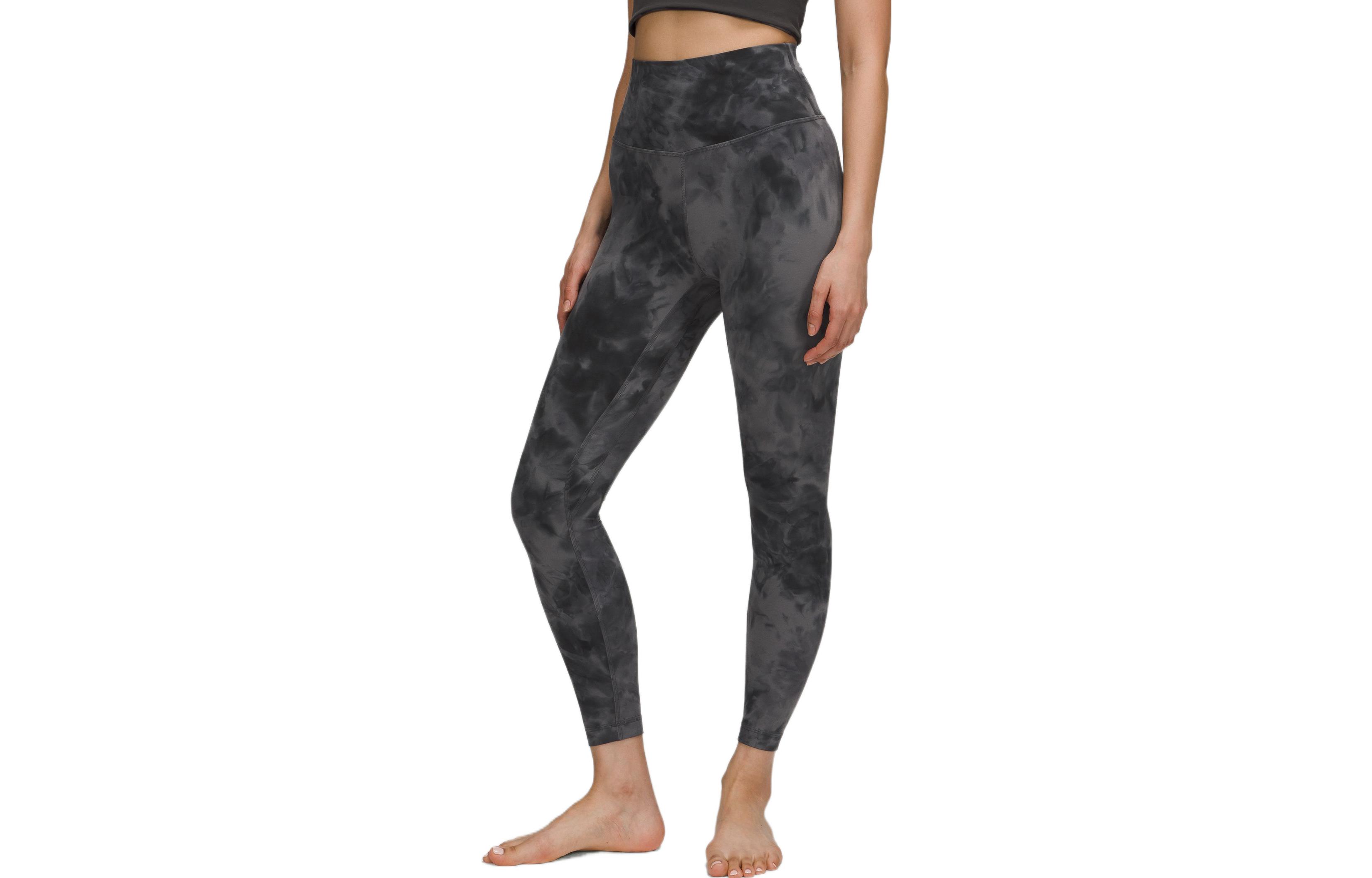 

Женские спортивные брюки Align Lululemon, Army Green Dark Olive Black