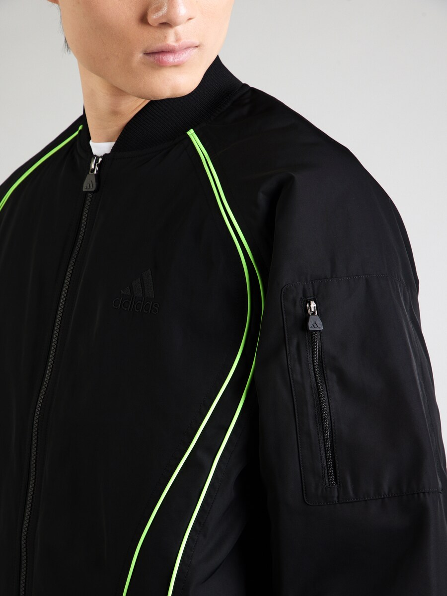 Демисезонная куртка ADIDAS ORIGINALS TEAMGEIST, Black — фото 3