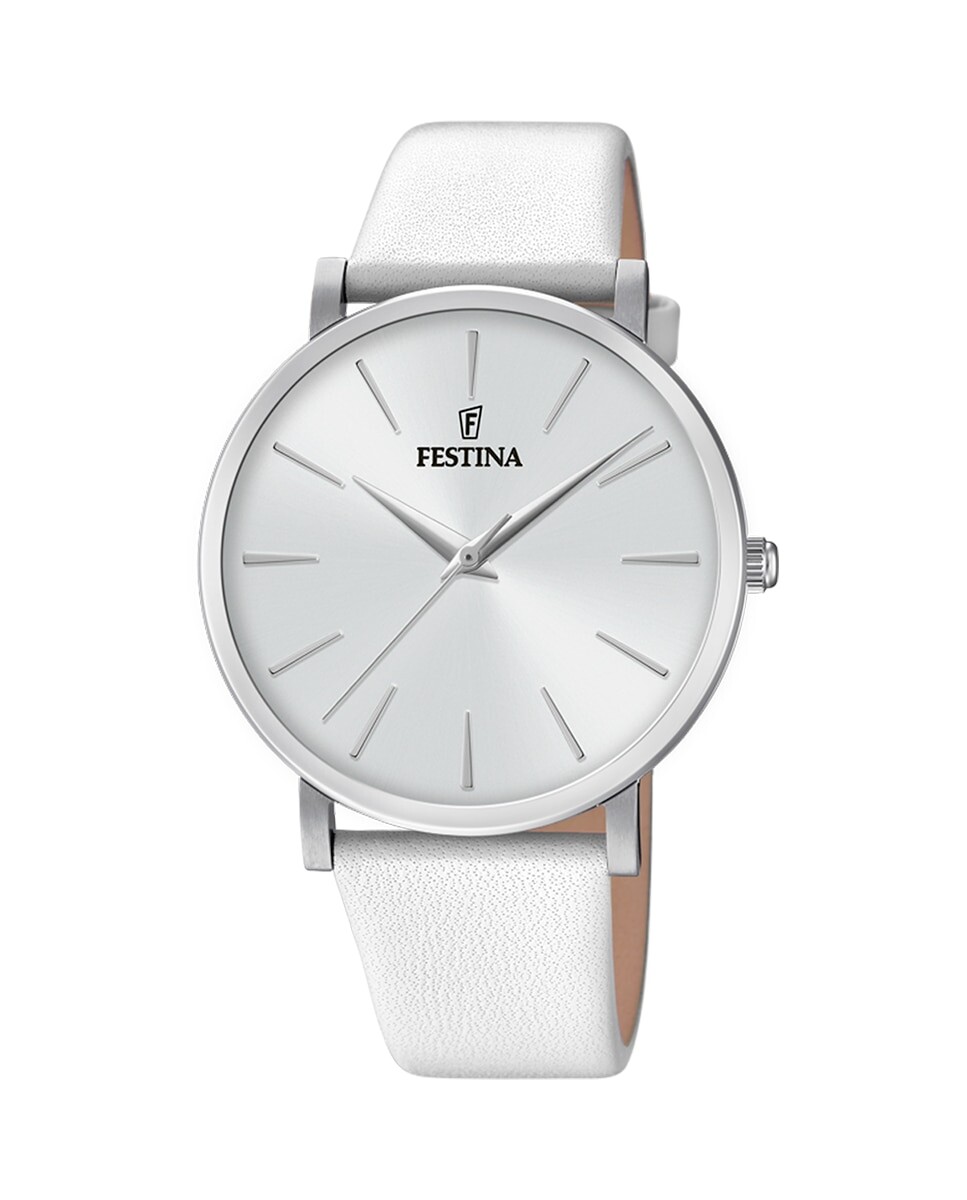 

F20371/1 Boyfriend Collection белые кожаные женские часы Festina, белый
