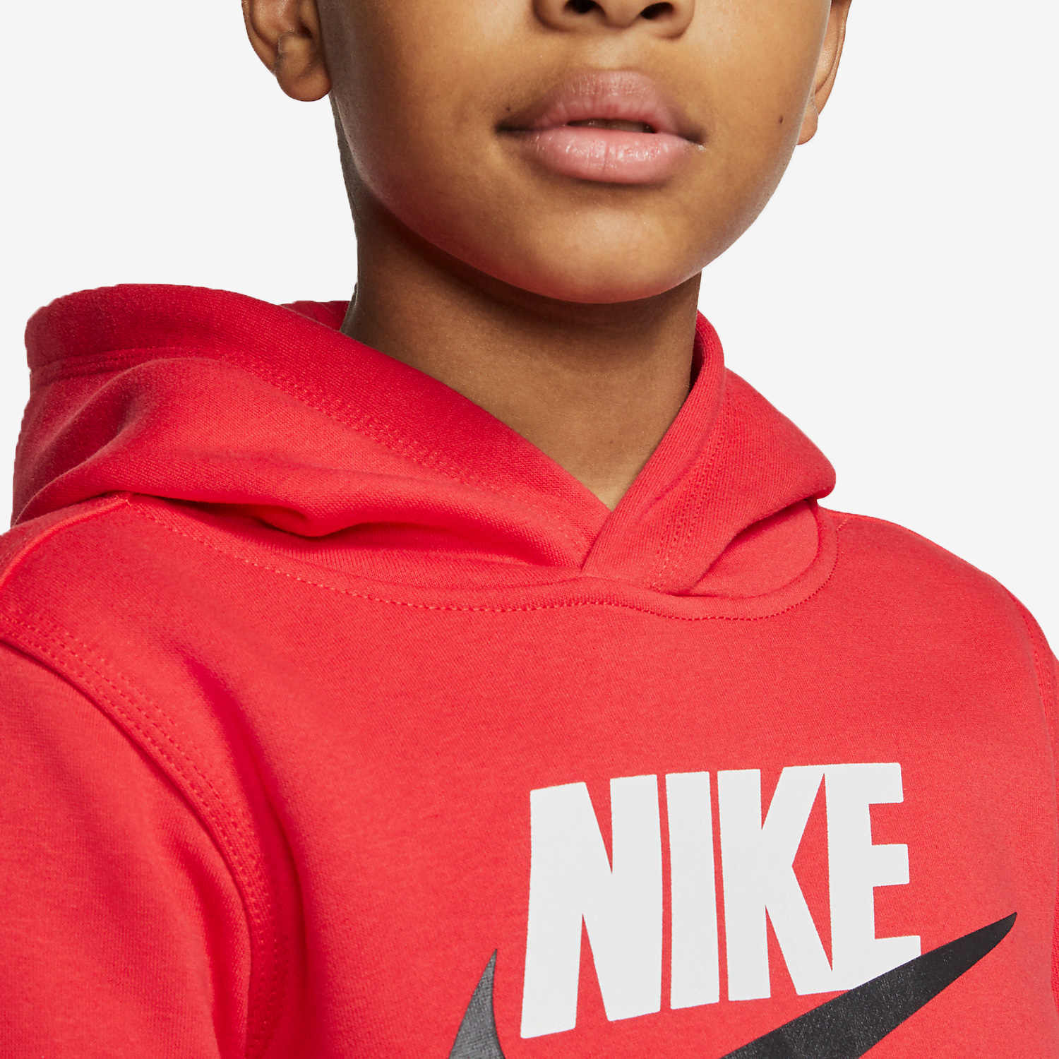 Nike Свитшот Sportswear Club University Red Kids' — фото 3
