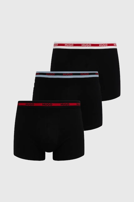 

Комплект из 3 боксеров boxerbr tripl planet HUGO, черный