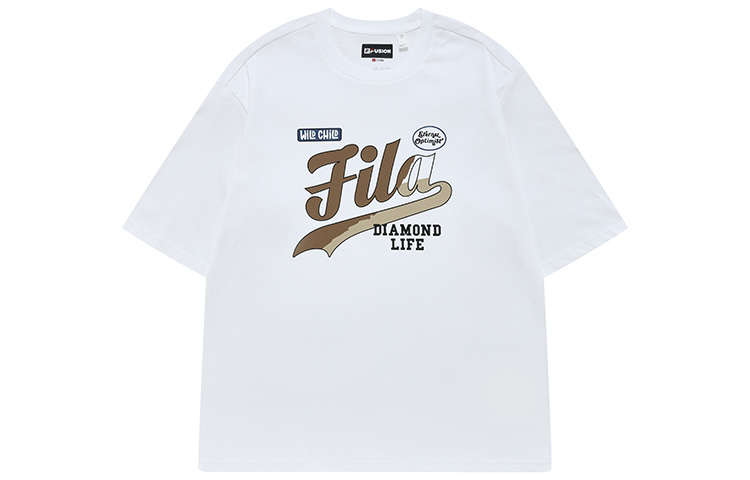 

FILA FUSION Футболка мужская стандартная белая