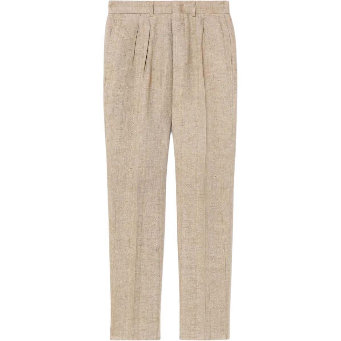 

Loro Piana Повседневные брюки SS25 мужские светло-коричневые