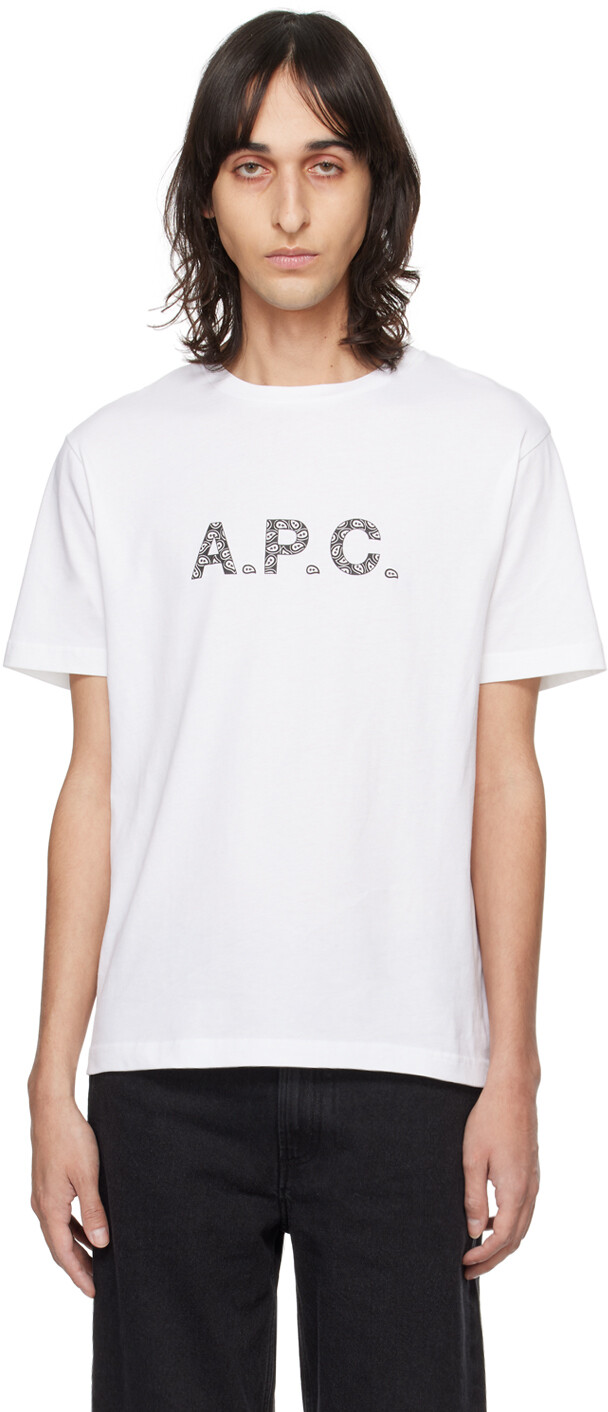 

Белая футболка Джеймса A.P.C.
