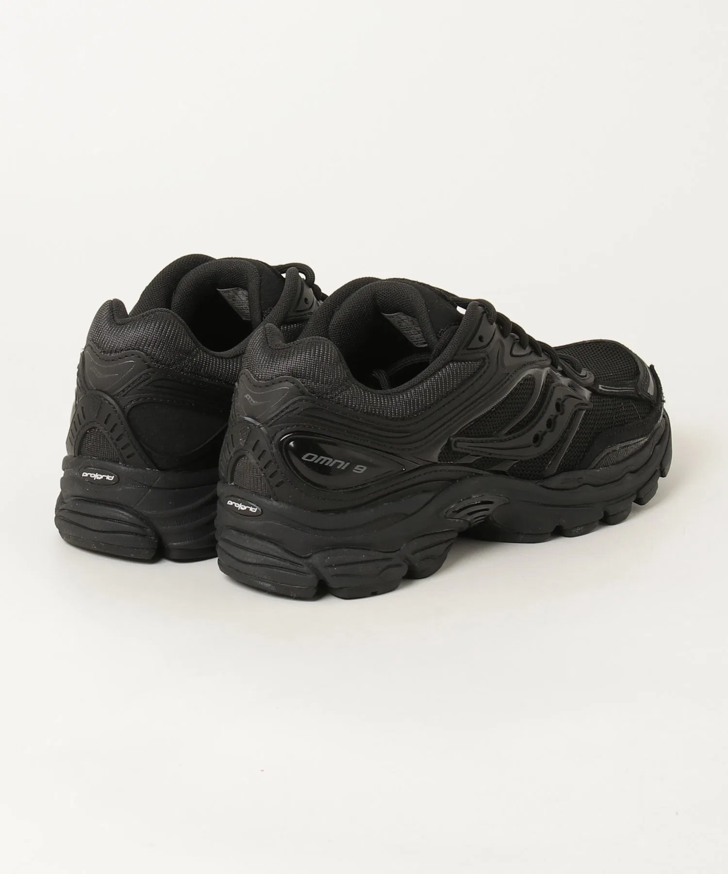 Мужские/женские кроссовки Saucony PROGRID OMNI 9 AMR S70897-3 чёрные — фото 2