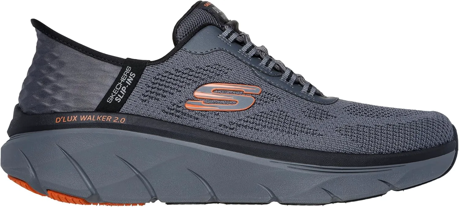 

Мужские кроссовки Skechers D'Lux Walker Rezinate с легким надеванием без использования рук