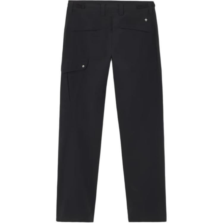 Брюки Mid Rise с зауженными штанинами STONE ISLAND, синий — фото 4