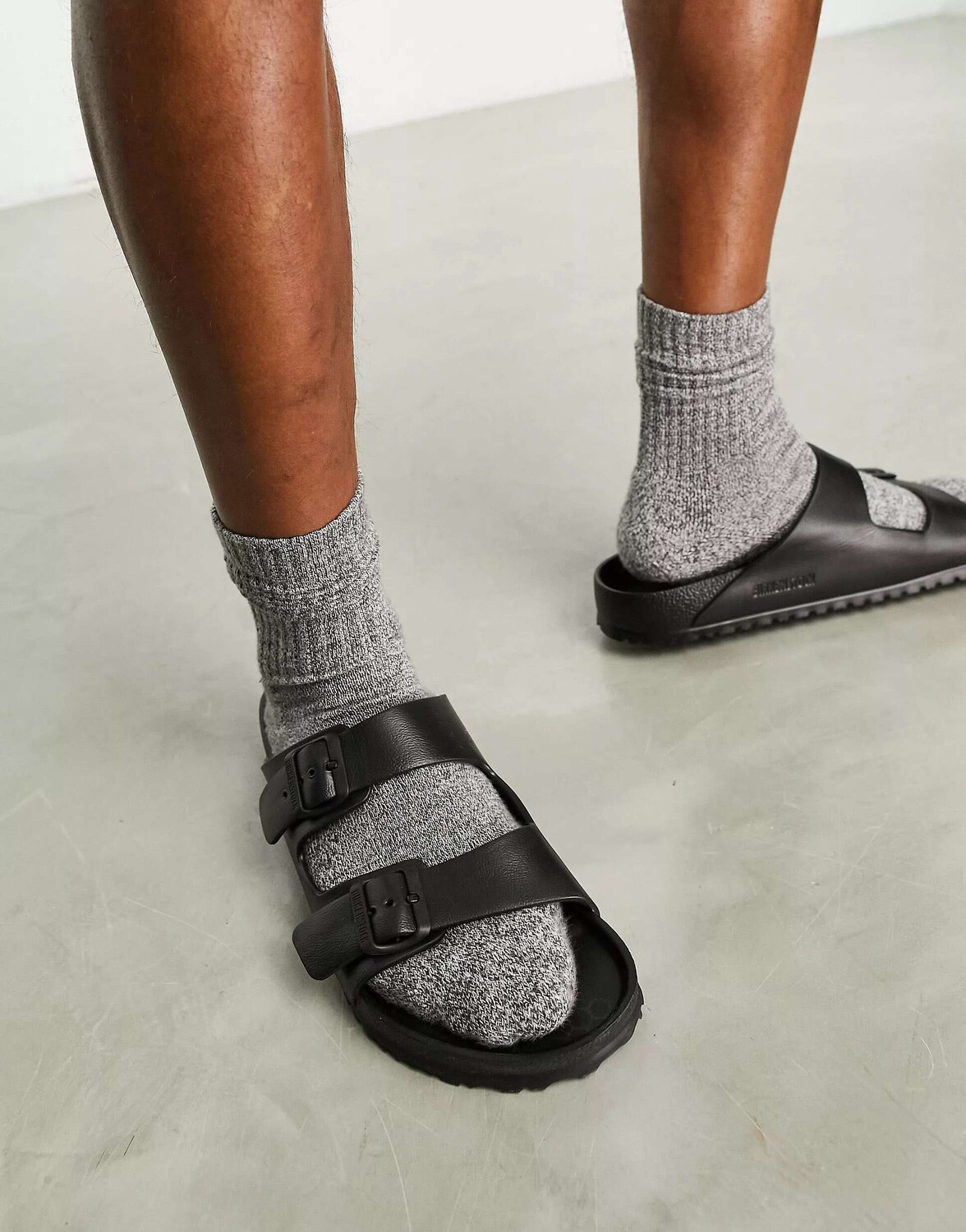 

Черные сандалии Birkenstock Arizona eva