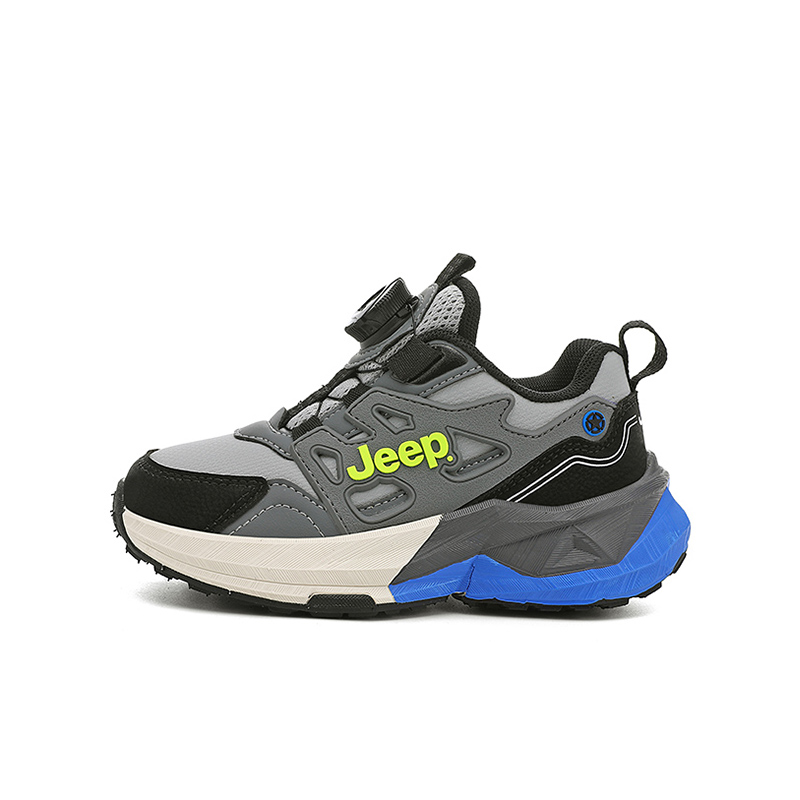 

Jeep Синтетическая кожа, текстильная подкладка, износостойкие низкие детские кроссовки Lifestyle